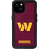 NFL Washington Commanders Distressed iPhone 15 Plus Waterproof Case